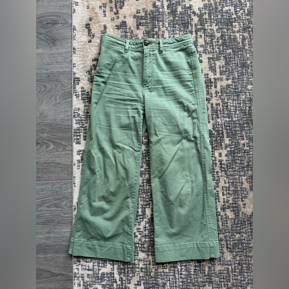 GAP Green Wide Leg Pants